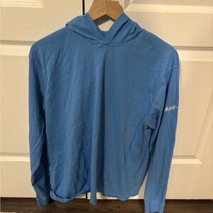 Johnnie-O T-shirt Hoodie with Sleeve Logo